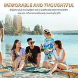 24pcs Bottle opener Beer Opener with Wooden Handle for engraving Cider Wine Bottle Opener Party Wedding Gifts YFANITI