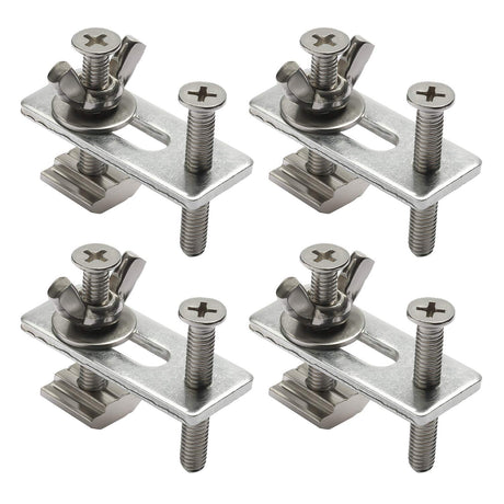Genmitsu 4PCS T-track Mini Hold Down Clamp Kit, Compatible with 3018-PRO/3018-MX3/3018-PROVer CNC Router Machine Genmitsu