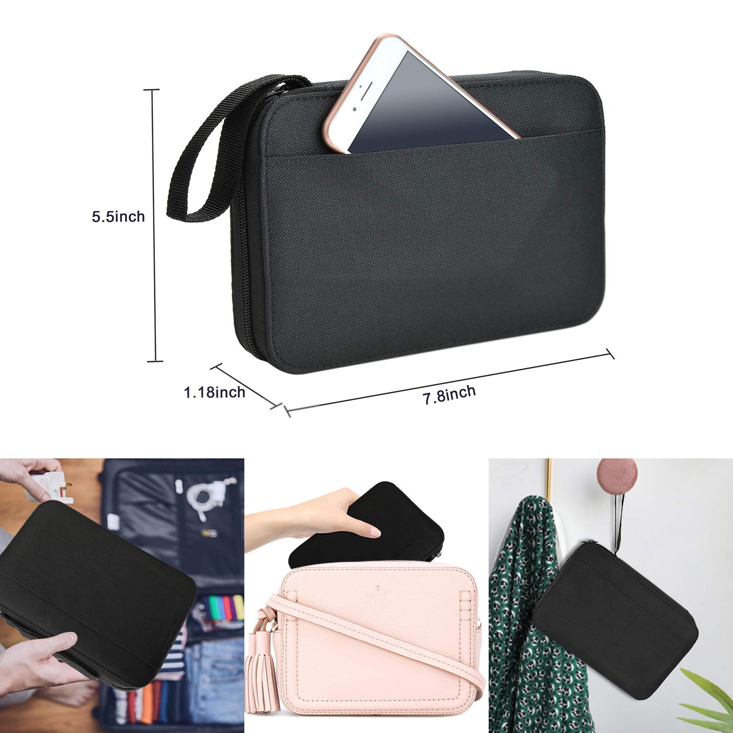 Marcoon Sewing KIT, DIY Sewing Supplies with Sewing Accessories, Portable Mini Sewing Kit for Beginner, Traveller and Emergency Clothing Fixes, with Marcoon