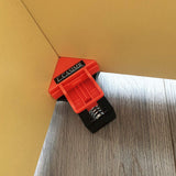 C CASIMR 90 Degree Corner Clamp, 4PCS Adjustable Single Handle Spring Loaded Right Angle Clamp,Swing Woodworking Clip Clamp Tool C CASIMR