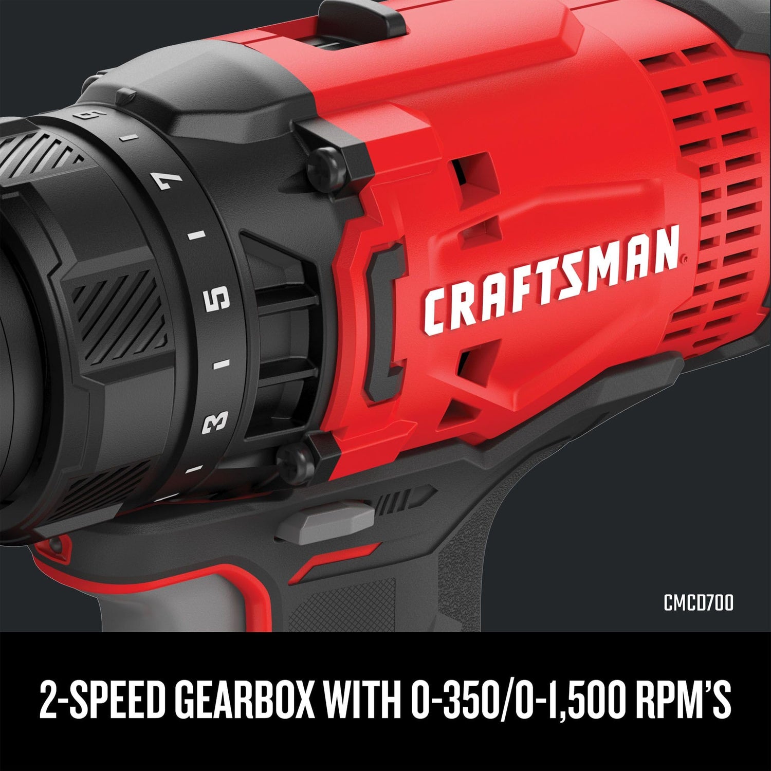 CRAFTSMAN V20 MAX Cordless Drill and Impact Driver, Power Tool Combo Kit with 2 Batteries and Charger (CMCK200C2AM) Craftsman