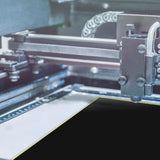 4 Pieces Black Laser Engraving Marking Paper 39x27CM Engraving Color Paper Laser Marking Paper for Ceramics Glass Metal Laser Cutting and Engraving Obsummoy