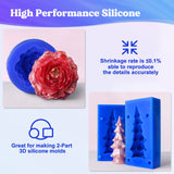 LET'S RESIN Silicone Molds Making Kit 30A, Blue Silicone for Making Molds,2 Part Molding Silicone, Liquid Silicone Rubber Mixing Ratio 1:1 - Ideal LET'S RESIN