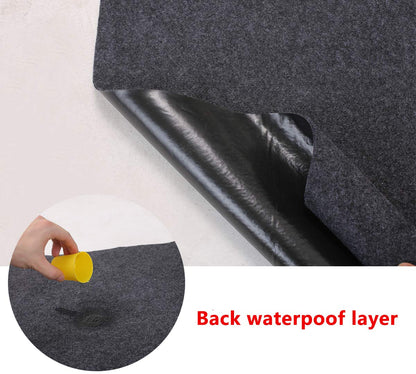 Garage Floor Mat，Absorbent Oil Mat—Floor Mat for Golf Carts,Motorcycles，Protect Garage and Shop Floor surface，Absorbent Felt and Leak-Resistant