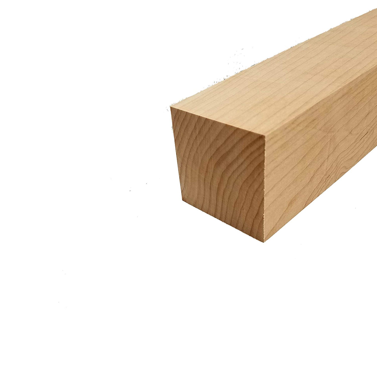 Hard Maple Lumber Turning Blank Square - 2.5" x 2.5" x 24" (1 Pc) Barrington Hardwoods
