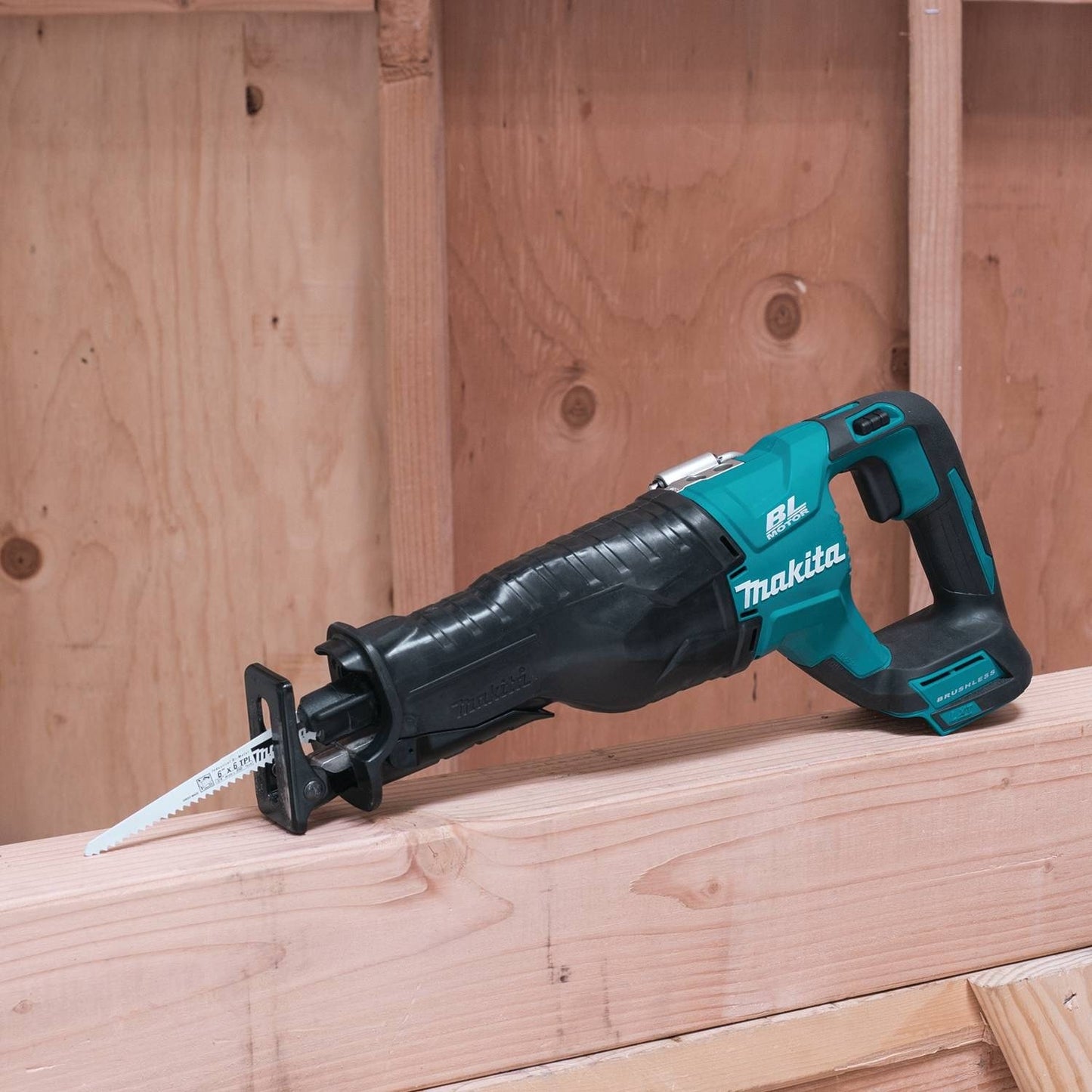 Makita XRJ05Z 18V LXT Lithium-Ion Brushless Cordless Recipro Saw, Tool Only - WoodArtSupply