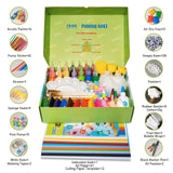 Arts and Crafts for Kids - 40 Creative Painting Arts 350+pcs Painting Kits Ages 3 4 5 6 7 8 9 10 11 & 12 Year Old Girls & Boys - Art Supplies Set - TSING