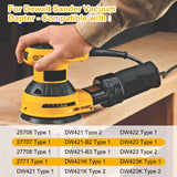 Sander Dust Bag 608354-00SV for Dewalt Orbital Sander Replaces for Dewalt Sander Parts 608354-00, 380412-00 and 624307-00 RMSPO