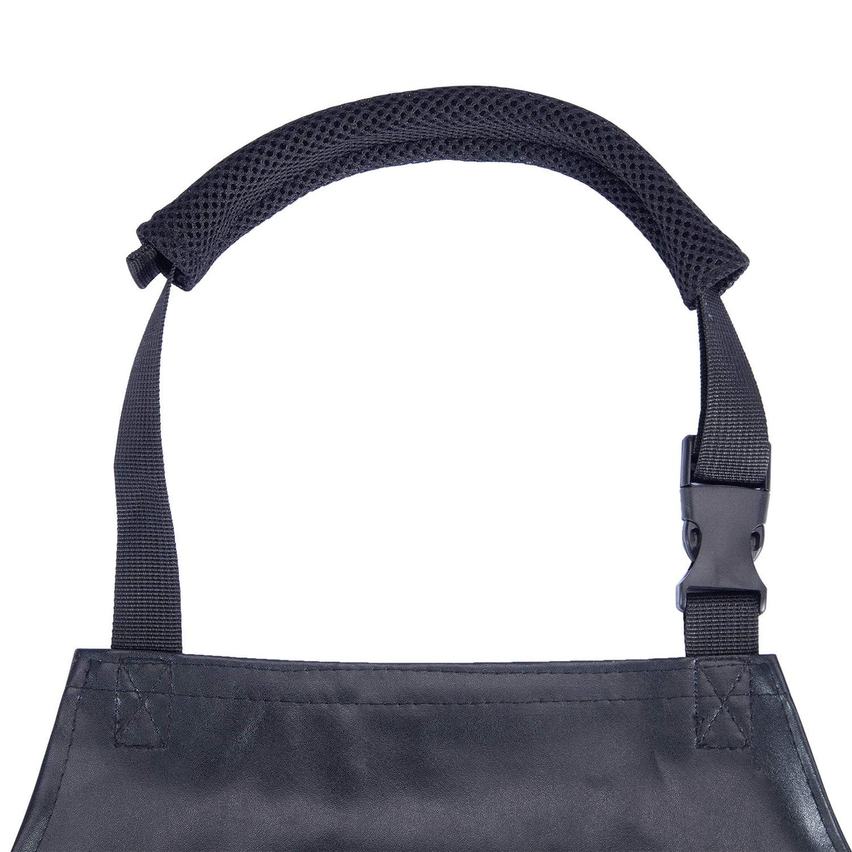 Homsolver Heavy Duty Vinyl Waterproof Apron for Unisex Adult, Ultra Lightweight, Industrial Apron, Black Homsolver