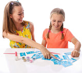 GirlZone Temporary Glitter Tattoos Kit for Girls, 33 Fun Pieces in 1 Sparkly Glitter Tattoos for Kids Kit, Easy to Apply and Remove Glitter Tattoo GirlZone