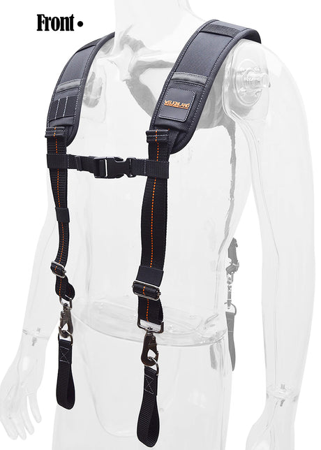 Tool belt suspenders, Tool bag suspenders, Bag suspenders, Nail bag suspenders, Tool bag suspenders carpenter, Construction suspenders for men, Tool WELKINLAND
