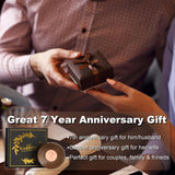 7 Year Anniversary for Him Husband Gift - Copper Gifts for 7th Anniversary for Men, Copper Anniversary for Couples Gifts for Her, Hand Made Mini UniArea