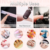 Makartt Nail Dust Collector 60W Extractor Vacuum Dust Collector for Nails Acrylic Nail Drill Dust Extractor Beauty Gift Nail Salon Equipment with 2 Makartt