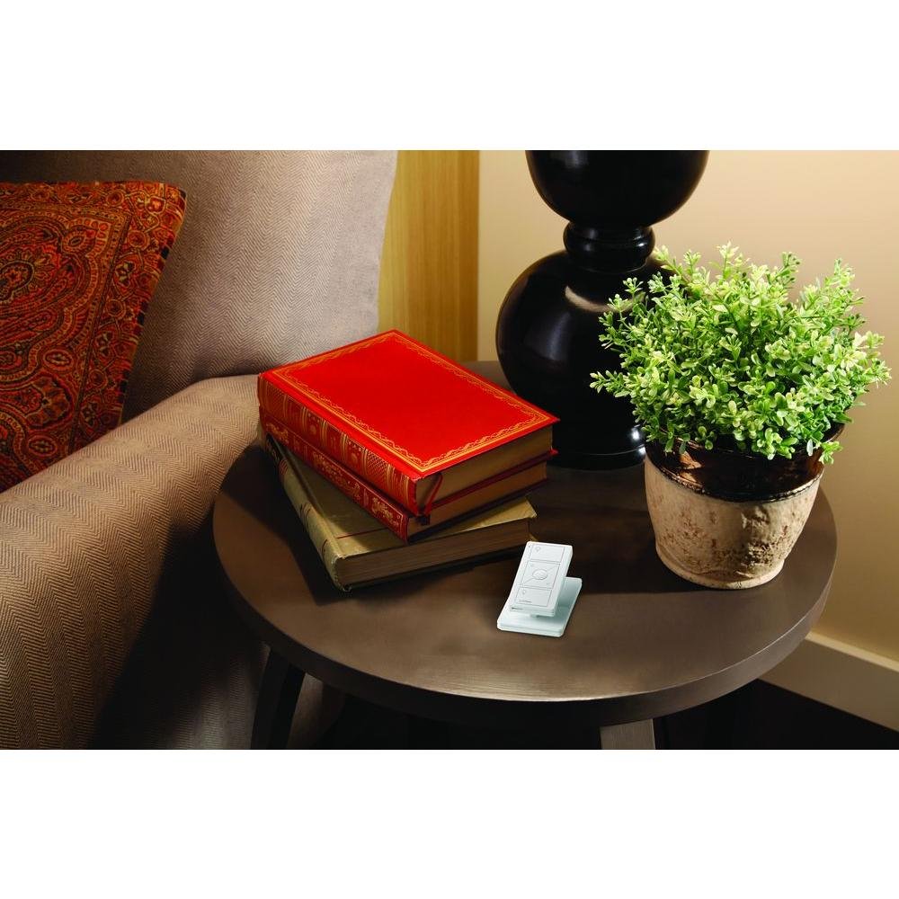 Lutron Caseta Wireless Pedestal for Pico Smart Remote, L-PED1-WH, White - WoodArtSupply