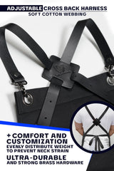 Dalstrong Professional Chef's Kitchen Apron - Sous Team 6" - Heavy Duty Waxed Canvas - 5 Storage Pockets + Towel & Tong Loop - Liquid Repellent Dalstrong