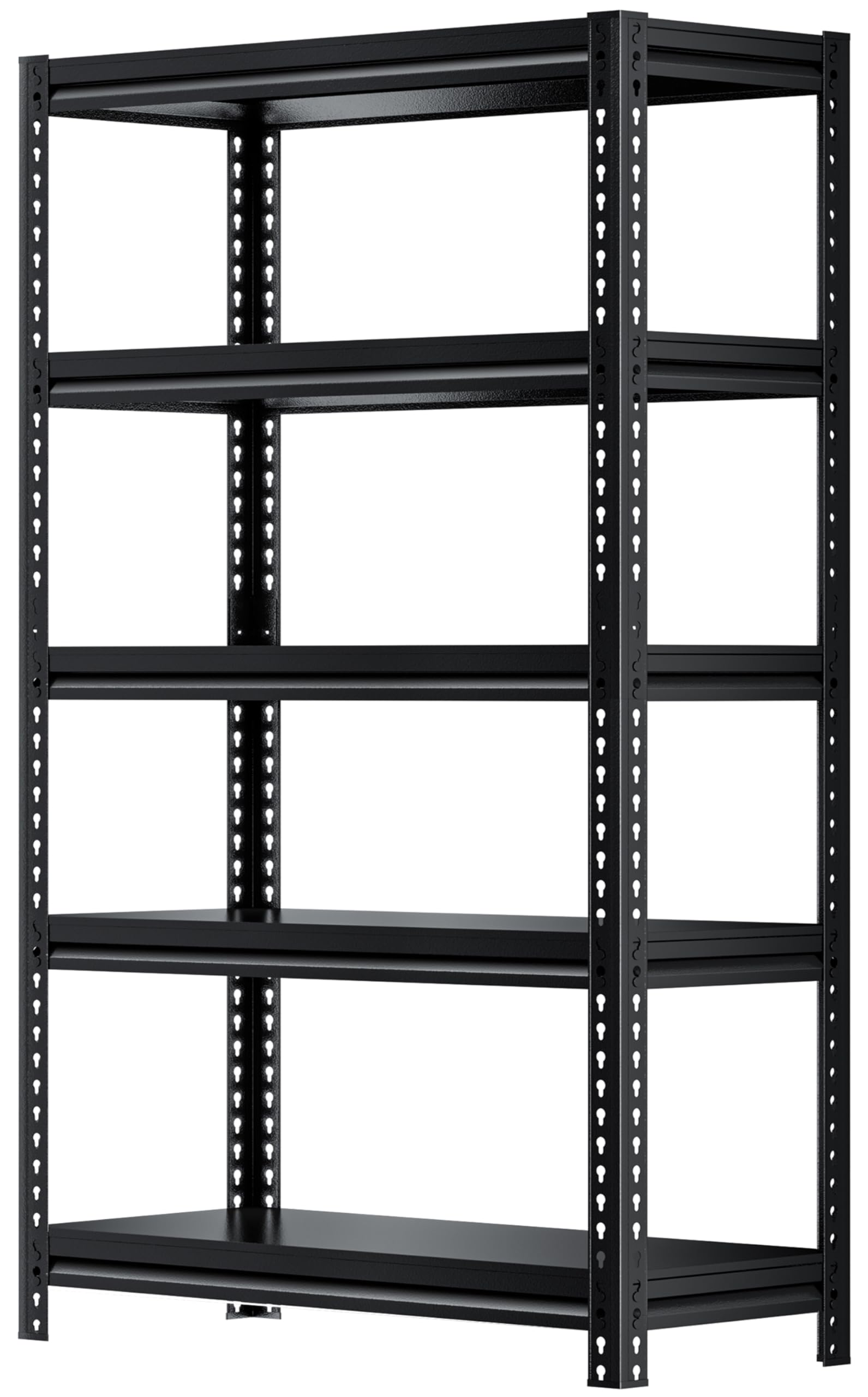 Kilyssa 72" H Garage Shelving Heavy Duty Storage Shelves Loads 2000 LBS, Adjustable 5 Tier Shelving Units Metal Shelves Storage Rack Shelf for - WoodArtSupply