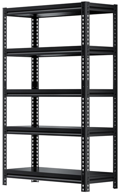 Kilyssa 72" H Garage Shelving Heavy Duty Storage Shelves Loads 2000 LBS, Adjustable 5 Tier Shelving Units Metal Shelves Storage Rack Shelf for - WoodArtSupply