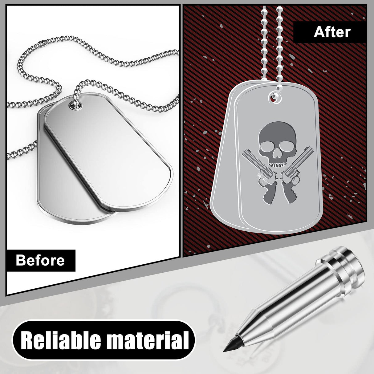 Tip Engraving Tool Etching Precision Tip Tool Engraving Tool Replacement Tips Engraver Accessories Compatible with Explore One Explore Explore Air Tondiamo