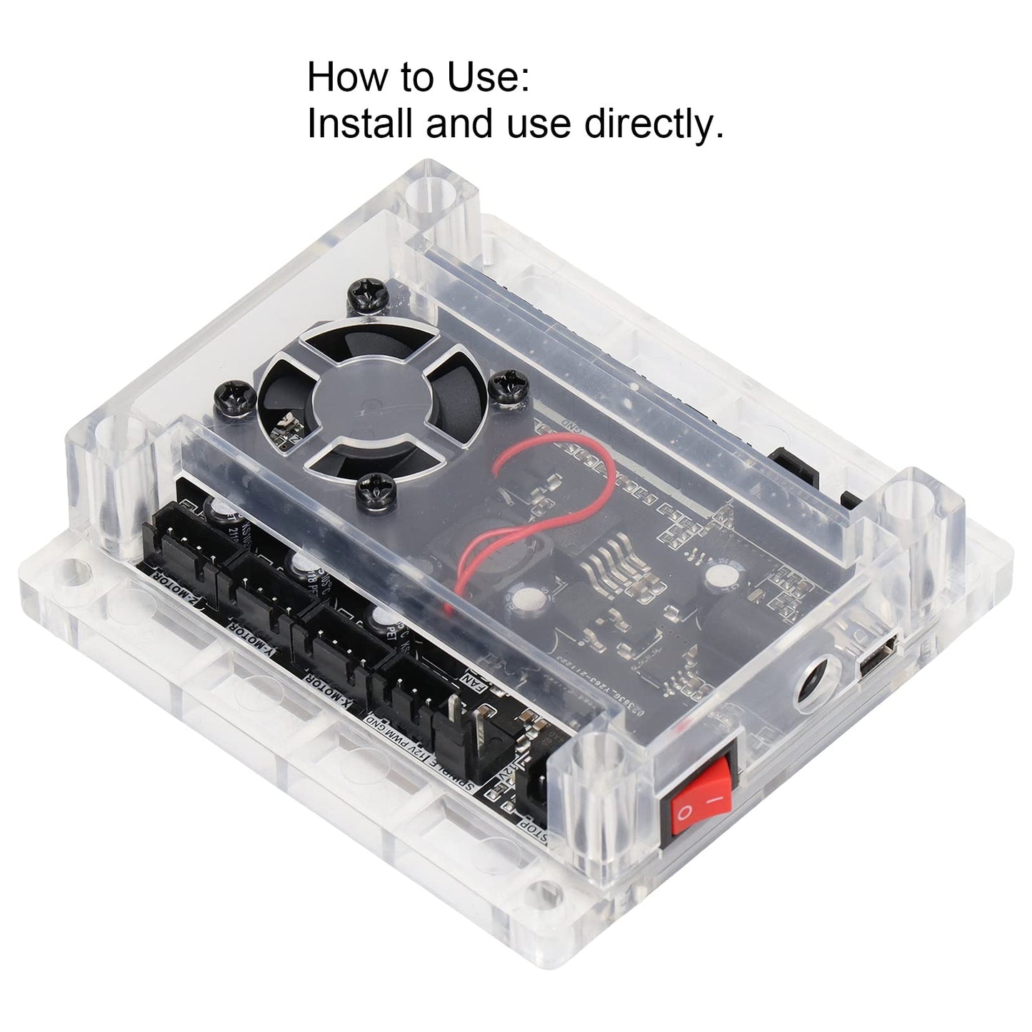 Engraving Machine Control Board, 3 Axis Grbl 1.1F V3.4 USB DIY Small CNC Engraving Machine Control Board - WoodArtSupply