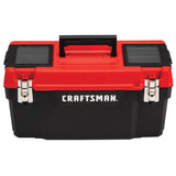 CRAFTSMAN Tool Box, Lockable 20-inch with Removable Tray and Small Parts Storage (CMST20901) Craftsman