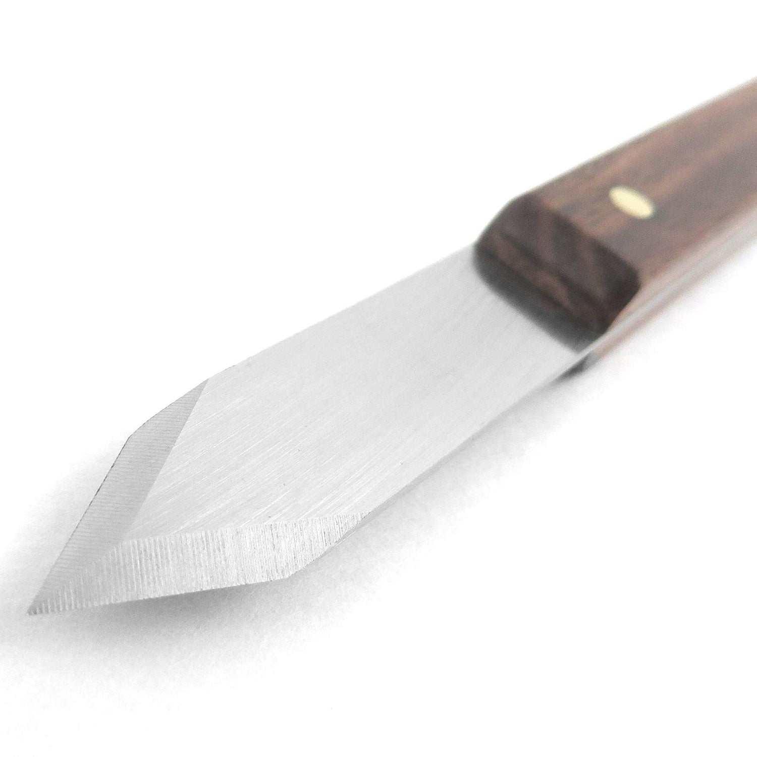 Mikov V2003008 Thin Blade Dual Bevel Marking Knife 0.060 Inch Thick Blade 1/2 inch Wide 1-7/8 Long with Rosewood Handle Stainless Steel Hardened to Mikov