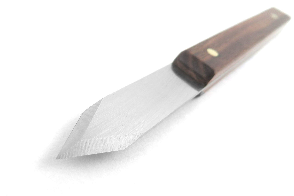 Mikov V2003008 Thin Blade Dual Bevel Marking Knife 0.060 Inch Thick Blade 1/2 inch Wide 1-7/8 Long with Rosewood Handle Stainless Steel Hardened to Mikov