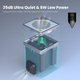 ELEGOO Marsmate Air Purifier, Remove Up to 95% TVOC, Compatible with ELEGOO Mars 4 Series, Saturn 3 Series, Saturn 2, Saturn 8K and Jupiter 3D ELEGOO