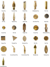 Plaid Wood Burning Tool Tip Set, Set of 26, Gold Plaid