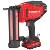 CRAFTSMAN V20 Cordless Brad Nailer Kit, 18GA (CMCN618C1) Craftsman
