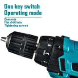 Electric Drilling Machine, Cordless Drilling Machine，12V Drill Driver with w/Li-ion Battery/Charger，For Torpedo Level, Wire Pliers for Wood, LIKI