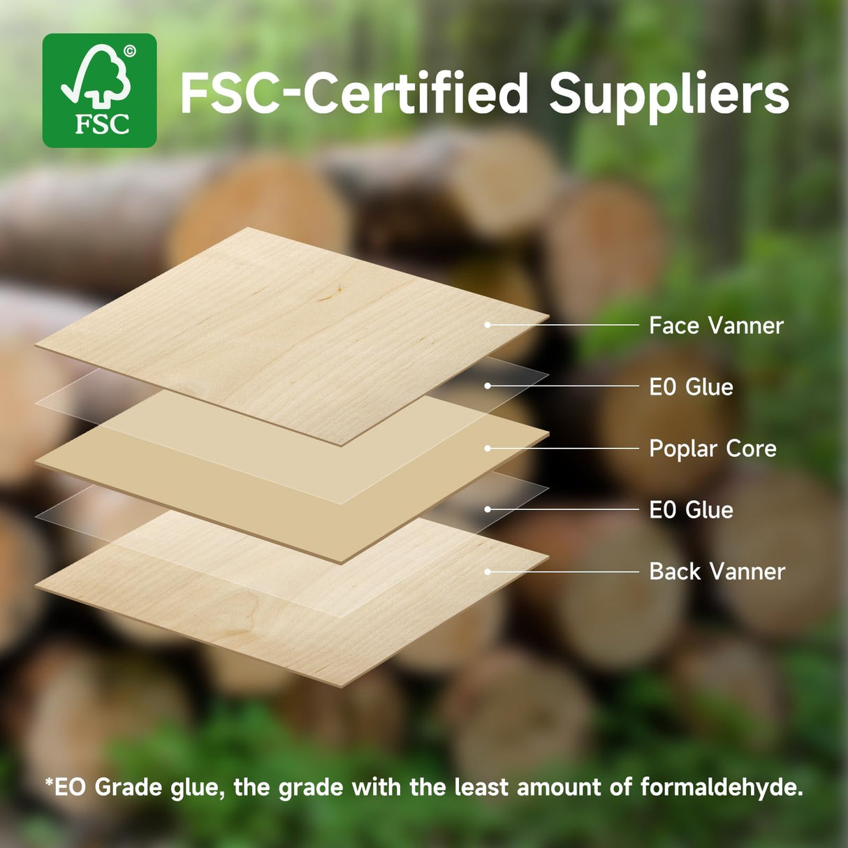 18pcs Laser Engraving Material Kit, 5.9" x 5.9" Wood Sheet/Felt/Kraft Paper,for Laser Cutting & Engraving/DIY/Painting/Modeling Creality