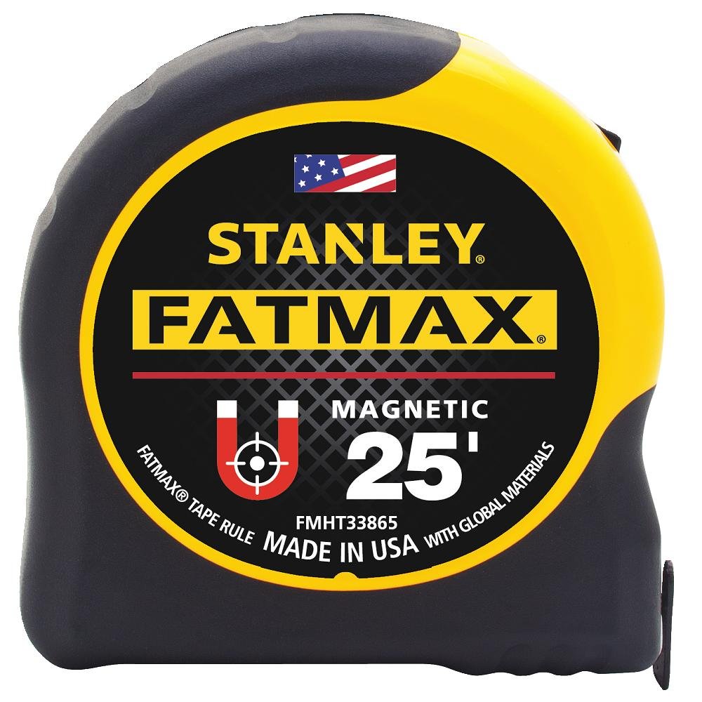 Stanley FMHT33865S FATMAX 25' Magnetic Tape - WoodArtSupply