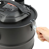 VEVOR Vacuum Cleaner 4 Gallon with 1200W Powerful Suction, Ash Vac Collector with 47.2 in Flexible Hose, for Fireplaces, Pellet, Wood Stove, Log VEVOR