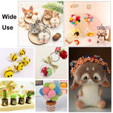 Mayboos Needle Felting Starter Kit,Wool Roving 40 Colors Set, Wool Felt Tools with Instruction Included for Felted Animal Needle Felting Supplies Mayboos