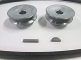Sears Craftsman 10" Contractor Table Saw V-Belt Kit with 2 1/2" Pulley Set & Keys Or1More