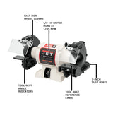 JET 8-Inch Bench Grinder, No Wheels, 1725 RPM, 1/2 HP, 1Ph 115V (JWBG-8NW) Jet