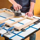 Rockler T Track Table Top (28” x 40”) - T Track Accessories for Fast & Stable Sawing, Sanding, Routing, or Assembly – Extruded Aluminum T-Slots ROCKLER