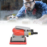 BTER Air Orbital Sander, 10000rpm 75x100mm Square Pneumatic Palm Sander, Sanding/Grinding/Polishing Professional Alloy Steel Pneumatic Sander for BTER