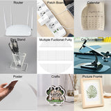 1Set Acrylic Nail Stand with 42pcs Reusable Putty Metal Nail Holder for Painting Nail Display Stand Nail Hand Practice Nail Tip Stand Magnetic Nail ZOQINI