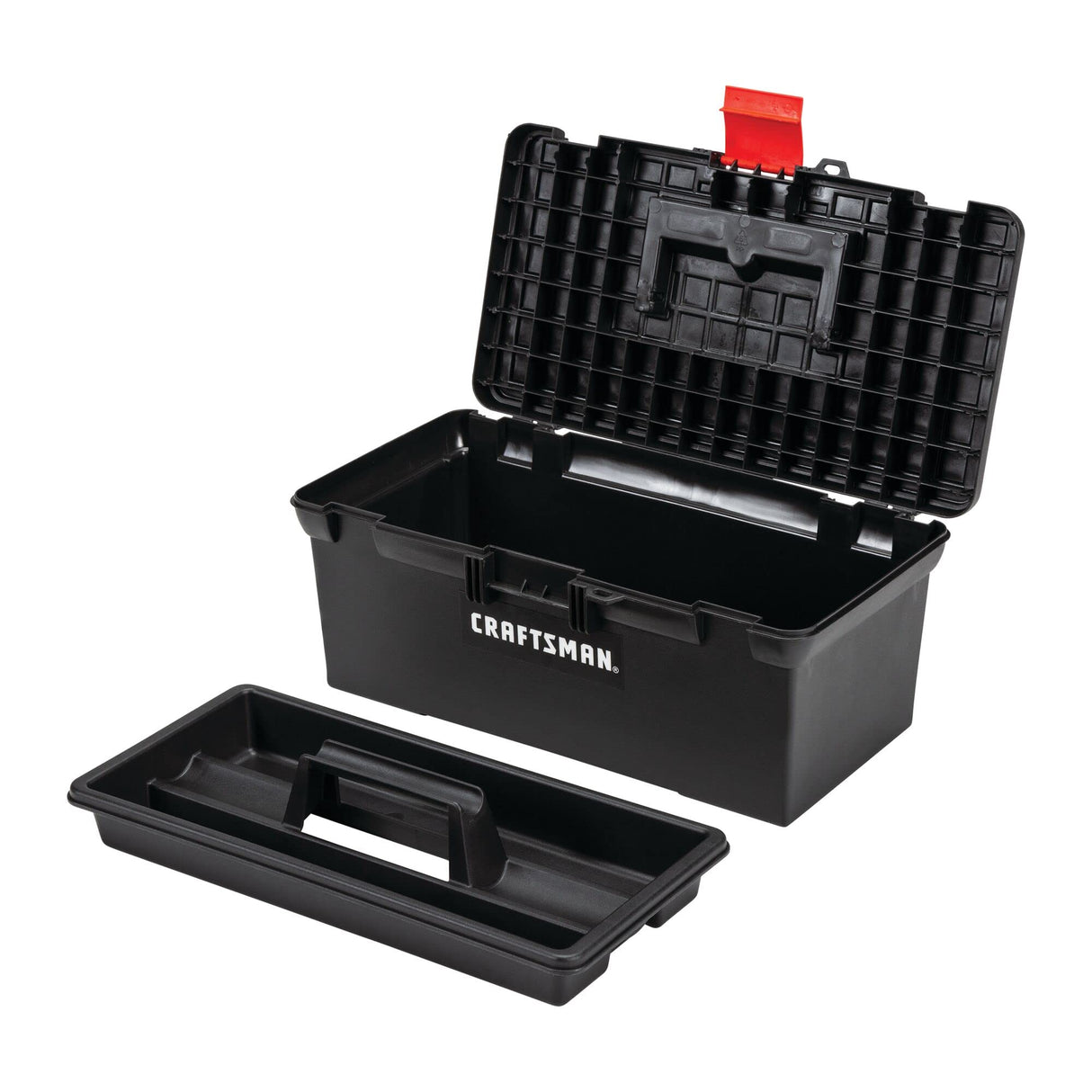 CRAFTSMAN Tool Box, Tool Storage, Lockable, Black, 16 Inch (CMST16005) Craftsman