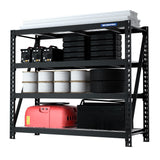 WORKPRO 68" Ultra Wide 4-Tier Metal Garage Shelving Unit, 68"W x 24"D x 65"H, 7200 LBS Capacity, Heavy Duty Storage Utility Rack, Industrial WORKPRO