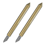 2 PCS Premium Fine Point Blade Compatible with Explore Air 2/Explore 3, Replacement Cutting Blades Compatible with Maker/Maker 3, Can cut most Hadwoer