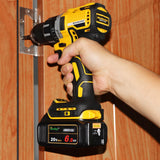 waitley 2 Pack 20V 6.0A Replacement Battery Compatible with Dewalt DCB200 DCD DCF DCG Series Cordless Power Tools waitley