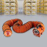 GDNTMU Exhaust Fan Ventilation Paint Booth Utility Blower, Utility Blower Fan, Portable Ventilation Fan, Fume Extractor for at Home and Job Site (10 GDNTMU