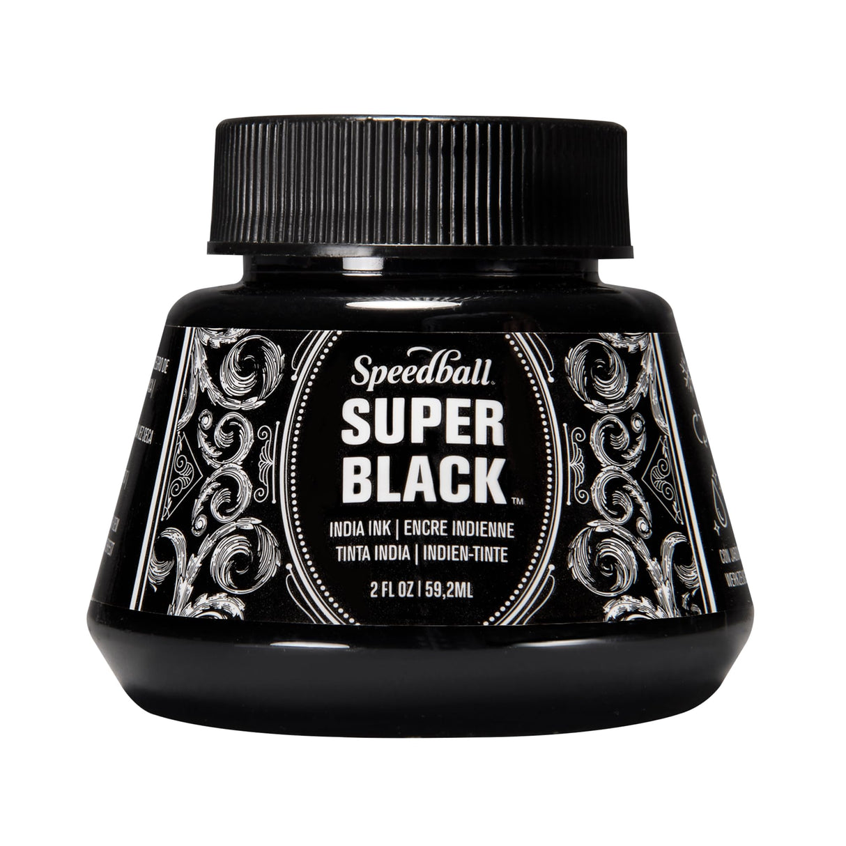 Speedball Super Black India Ink, 2-Ounce Speedball