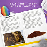 NATIONAL GEOGRAPHIC Rock Painting Kit - Arts and Crafts Kit for Kids, Paint & Decorate 15 River Rocks WoodArtSupply