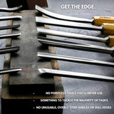 Wood Carving Tools Set of 12 Wood Chisels - Glides through Wood like Butter - Quality Carving Tools Chisel Set for All Skill Levels, Woodworking WoodArtSupply