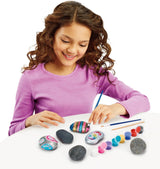Shimmer ’N Sparkle Metallic Mania Rock Art DIY Kit for Ages 6 and Up WoodArtSupply