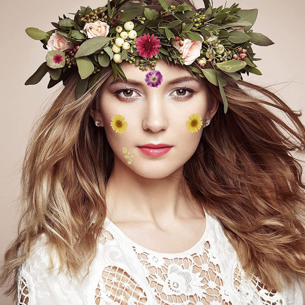 2 Random Boxes Pressed Flowers Dried Pressed Flowers for Resin Real Dried Flower Leaves Mixed Pressed Flower Colorful Real Dried Flower with Tweezers WoodArtSupply