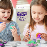 Kids Sea Shell Painting Kit - Arts & Crafts Gifts for Boys and Girls Ages 4-12 - Craft Activities Kits WoodArtSupply
